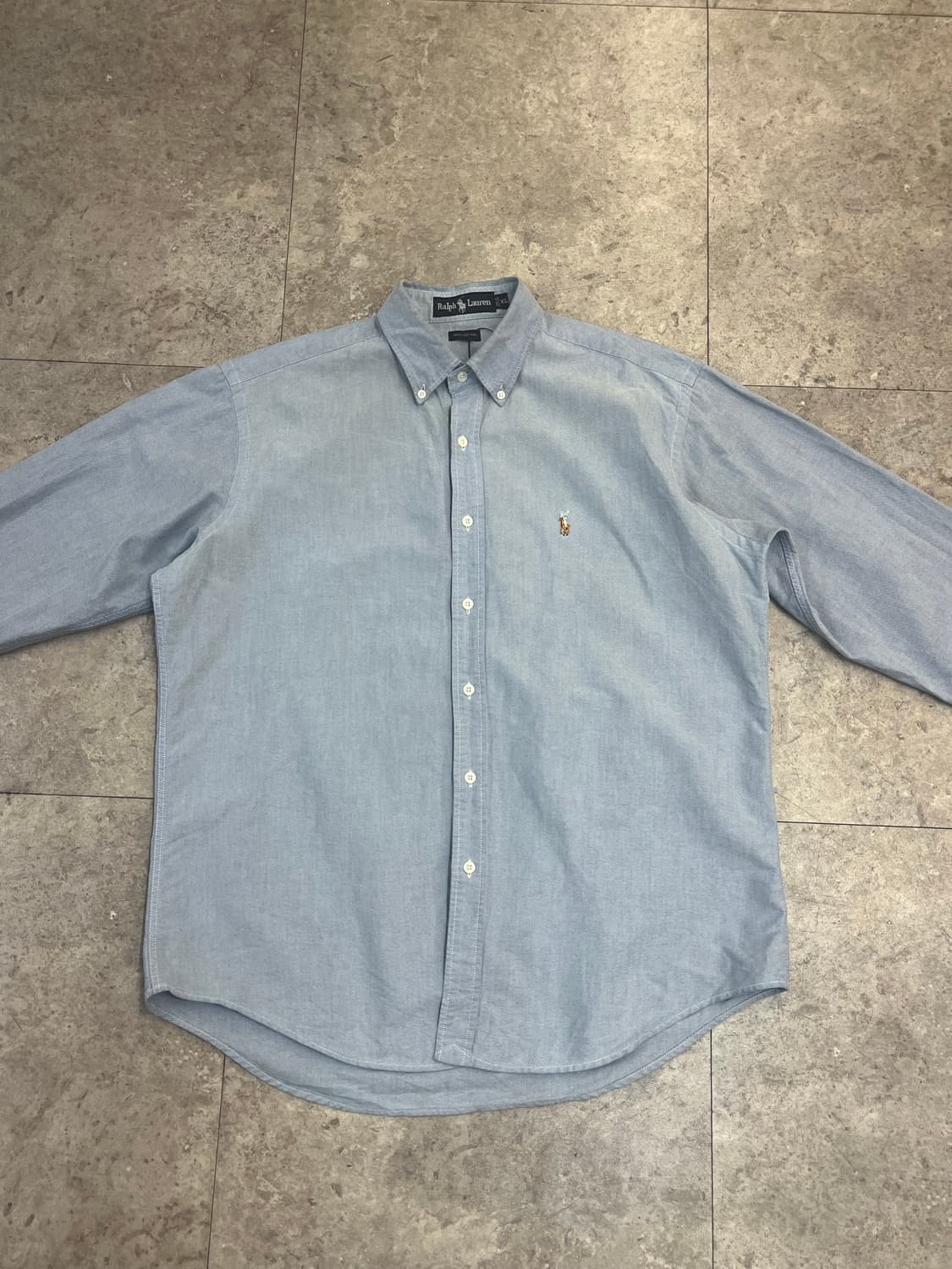 폴로 랄프로렌 셔츠 블루 XL #csz2577 상품이미지4