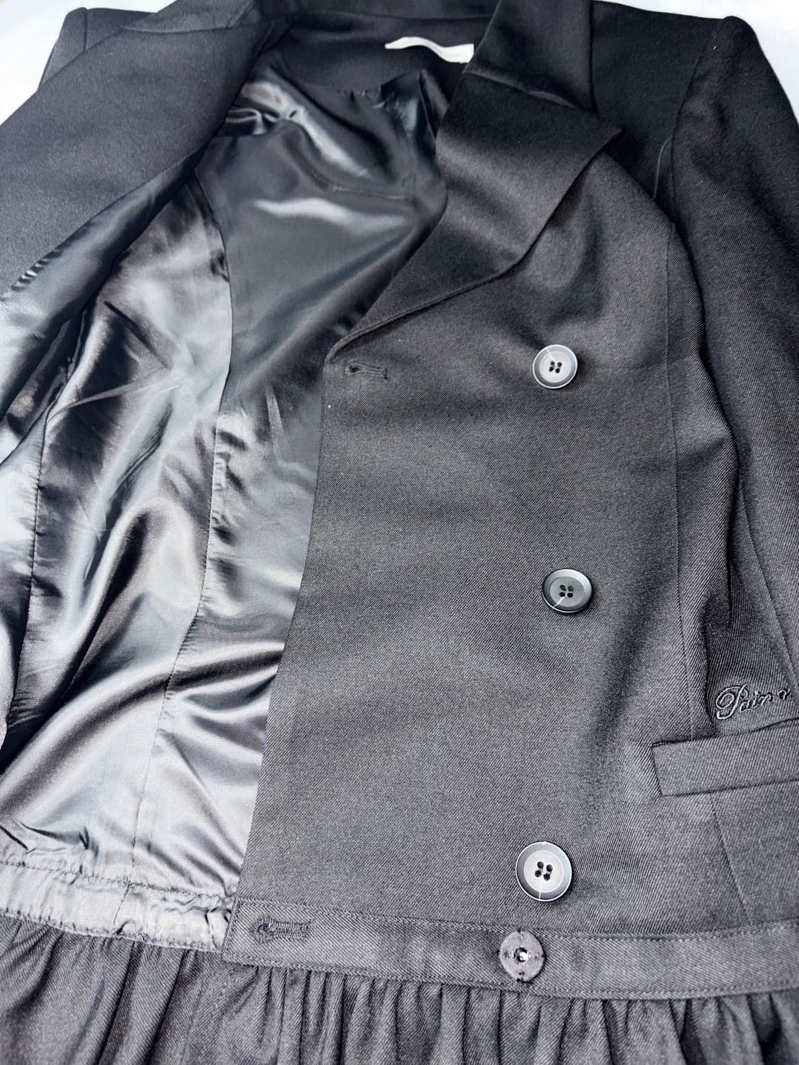 페인오어플레저 LIORA JACKET DRESS black s 상품이미지4