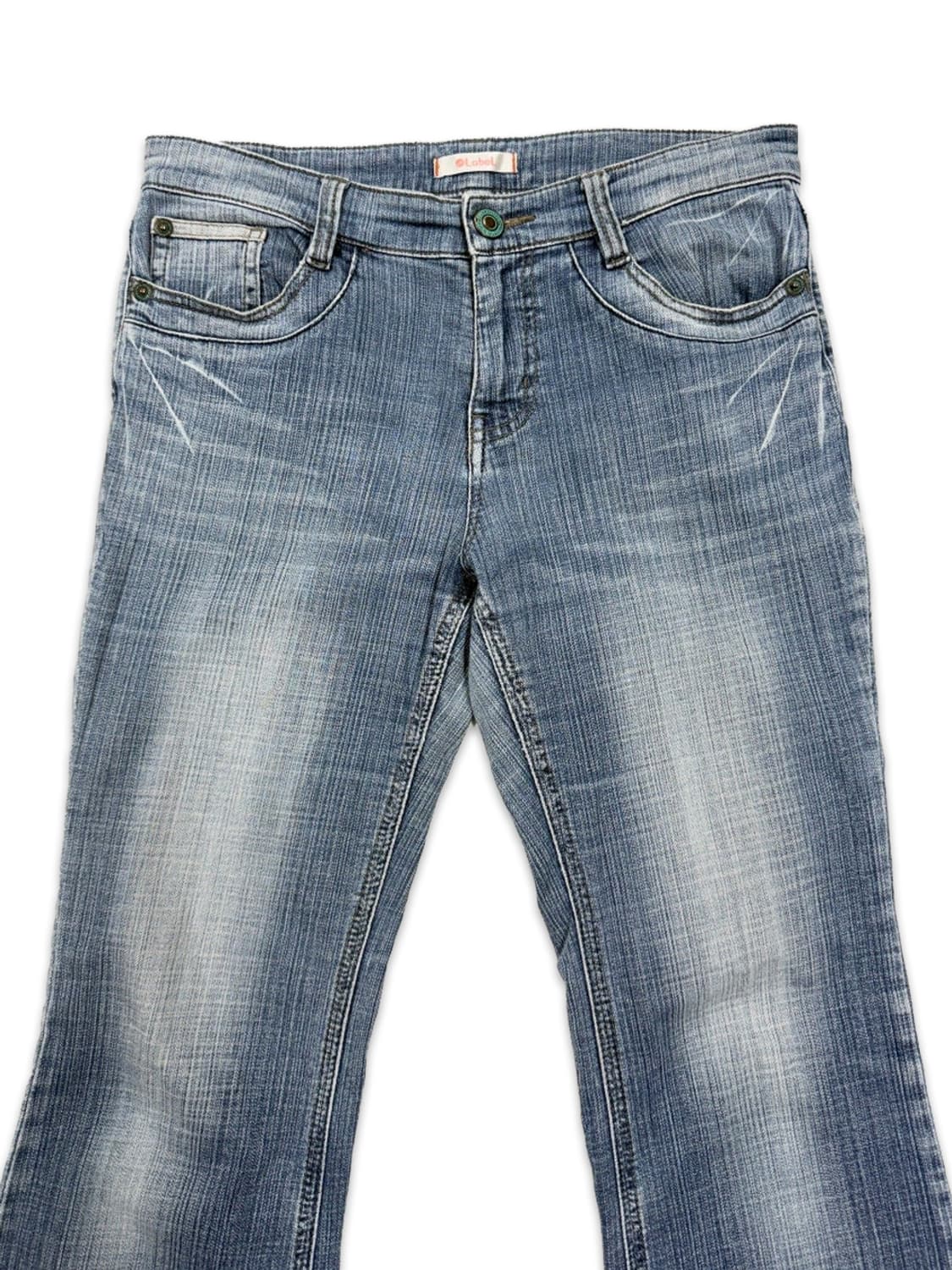 빈티지 와이드 부츠컷 데님 팬츠 상품이미지2