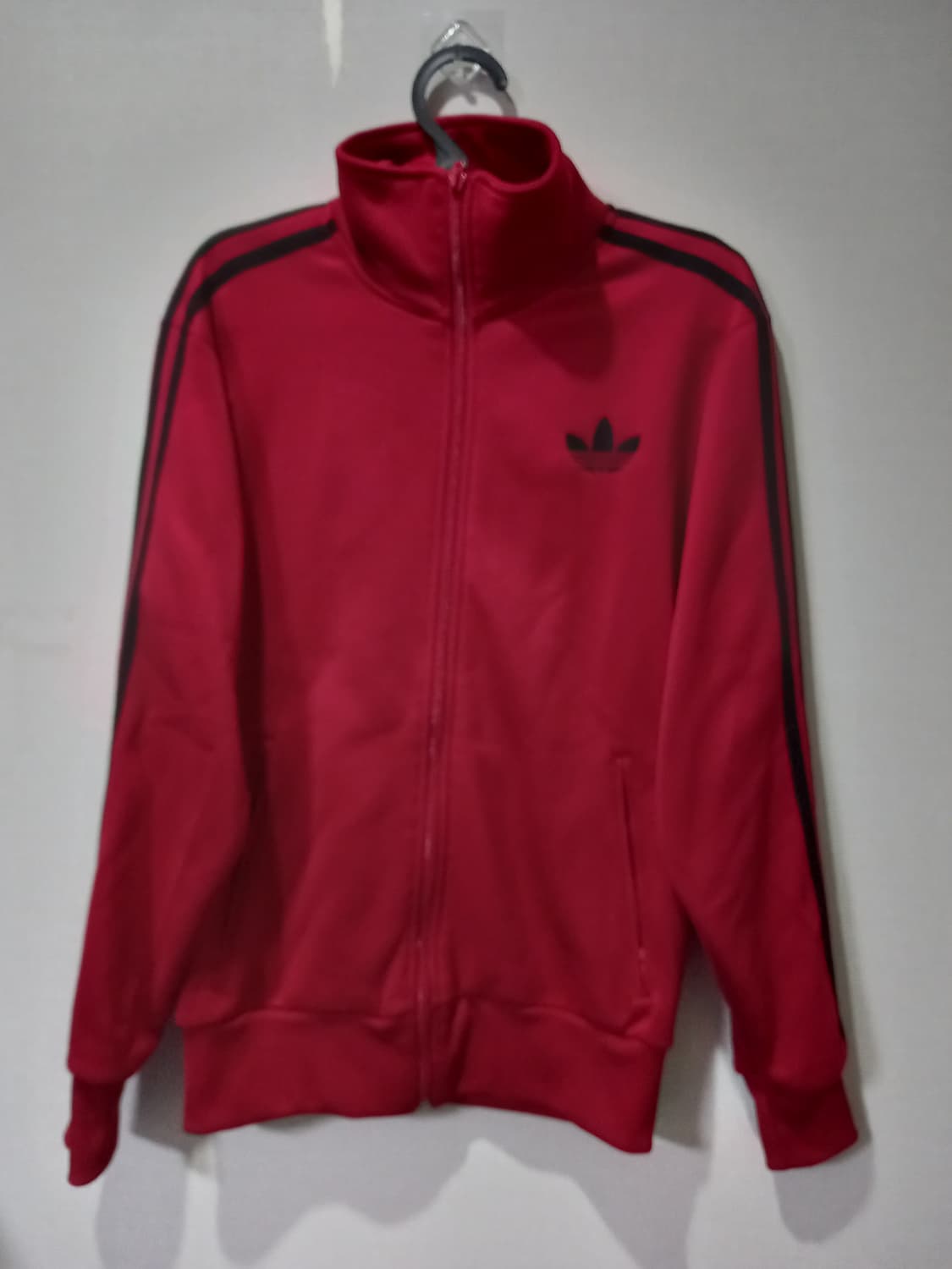 아디다스 파이어버드 빨검 레드 블랙 트랙탑 저지 져지집업 90/S 상품이미지1