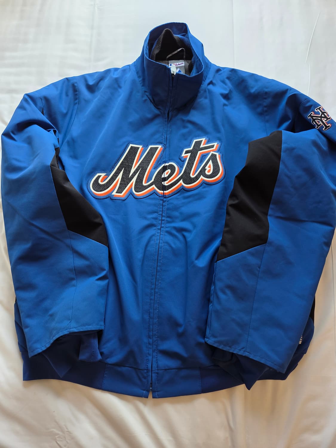 마제스틱 MLB 뉴욕메츠 어센틱 써마베이스 바람막이 자켓 상품이미지1