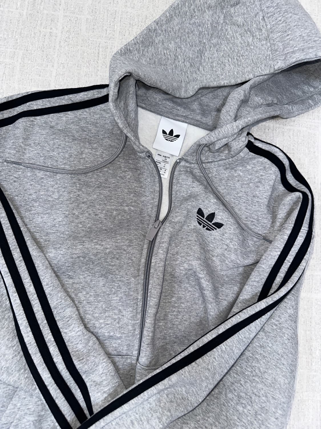 아디다스 파이어버드 후드집업xs 새상품 상품이미지5