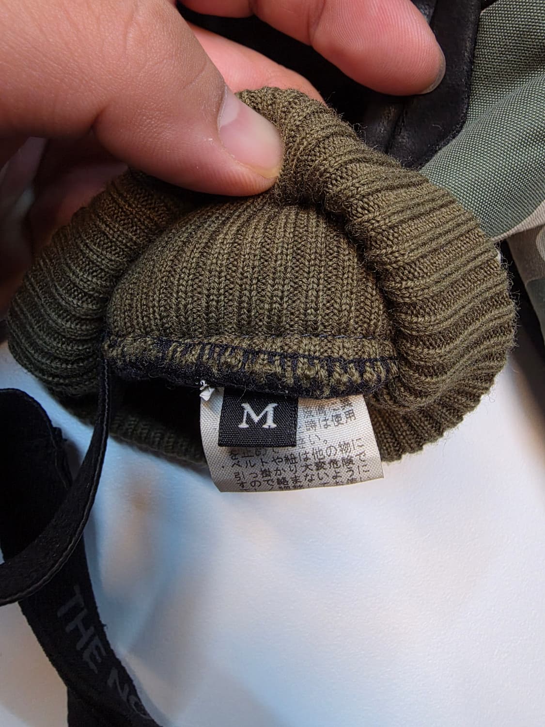 노스페이스 프리마로프트 일본판 카모 장갑 M 상품이미지4