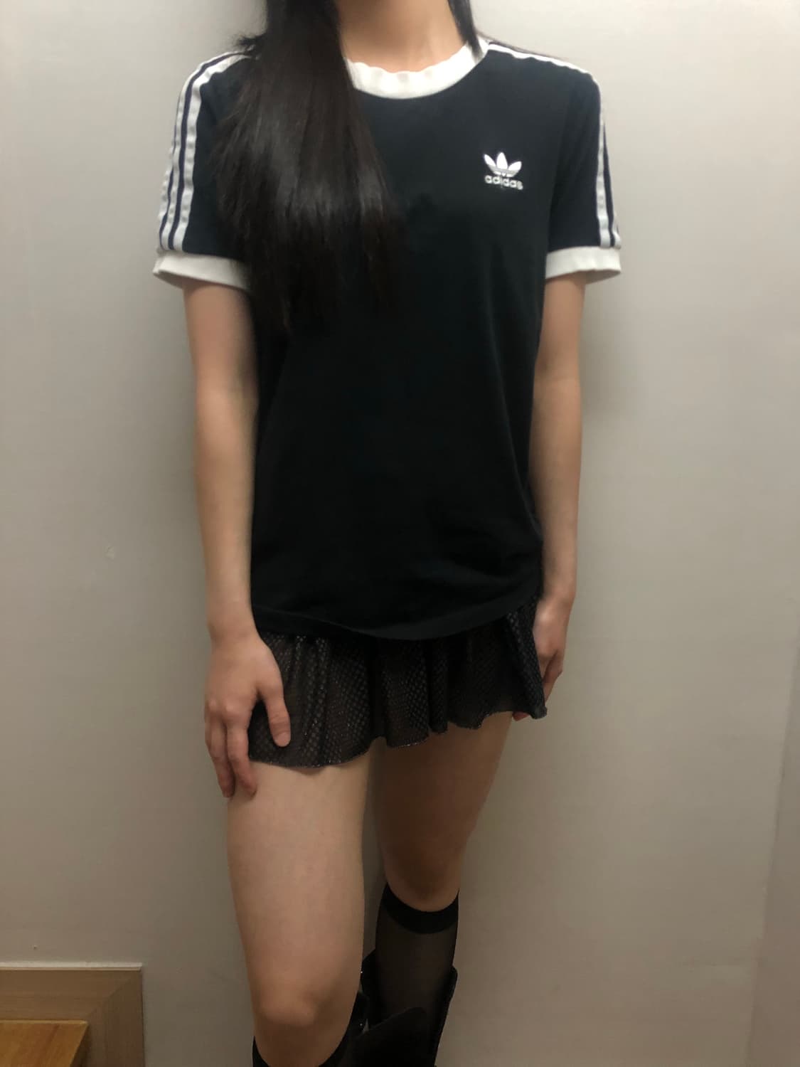 빈티지 아디다스 블랙 파이어버드 티셔츠 상품이미지2