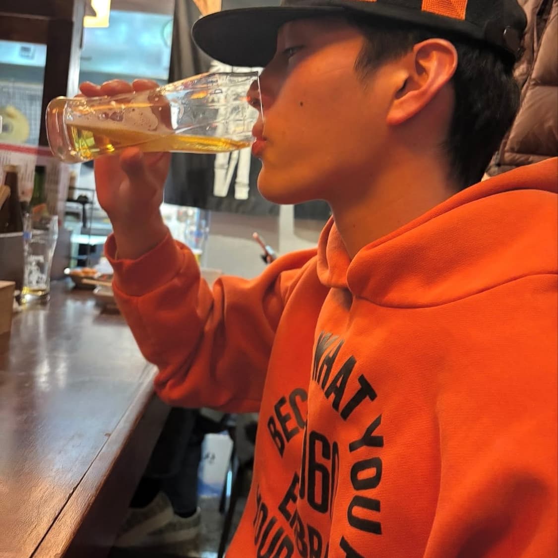 컬렉트 피시스 1960 후드 오렌지 상품이미지4