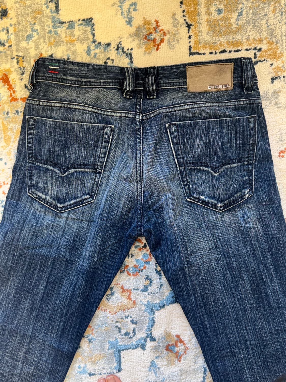 디젤 바이커 워시 00811 데님 팬츠(straight -leg )  상품이미지3