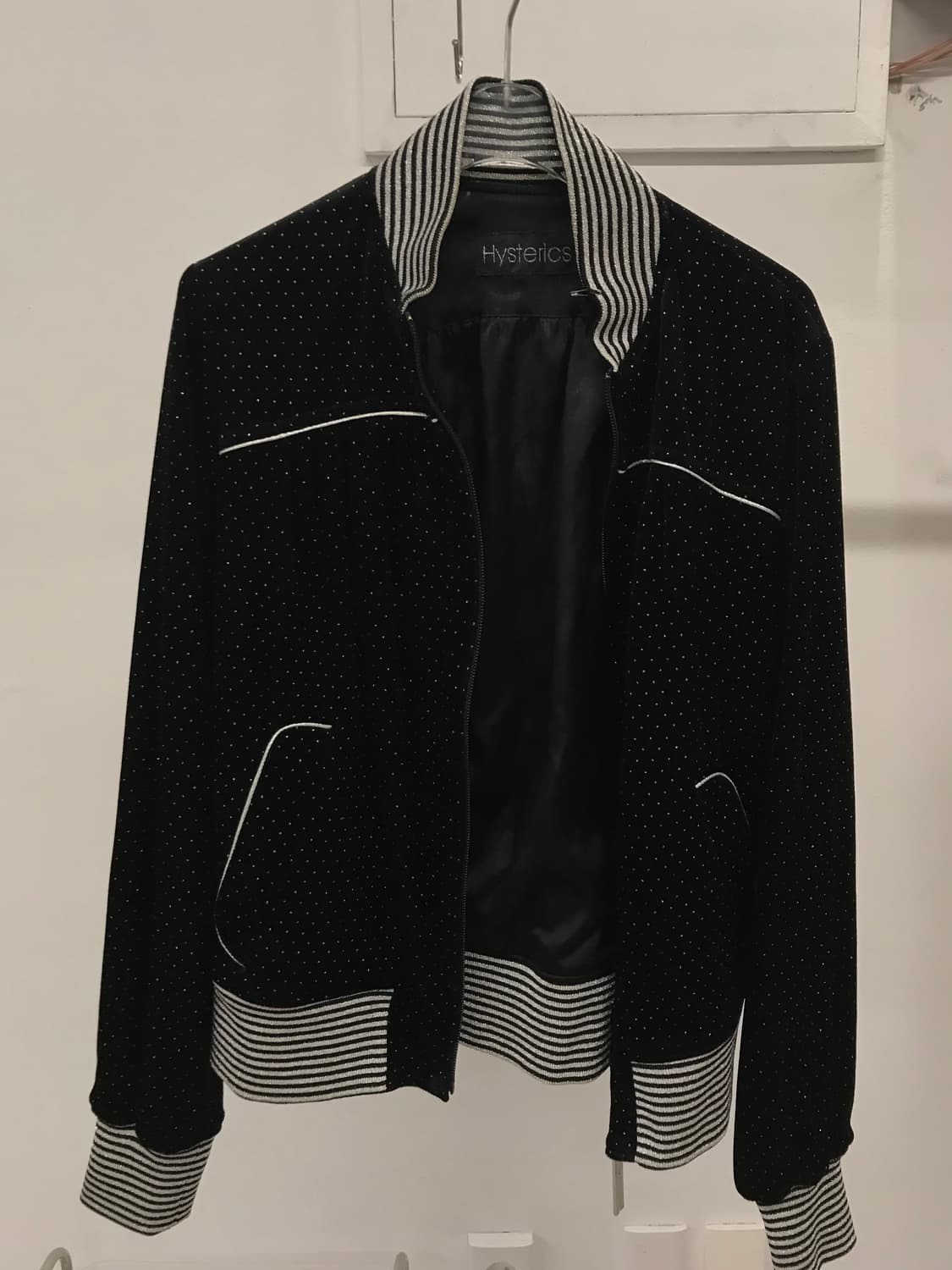 Hysteric Glamour Dot Velvet Track Jacket 상품이미지5