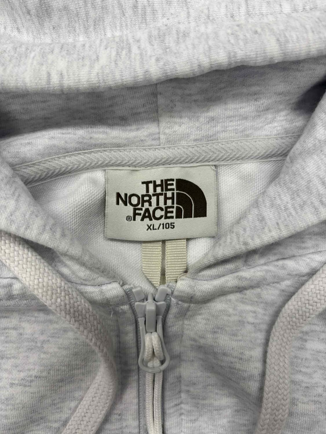 노스페이스 준신형 백멜란지 후드집업 희귀져지(Xl) 상품이미지4