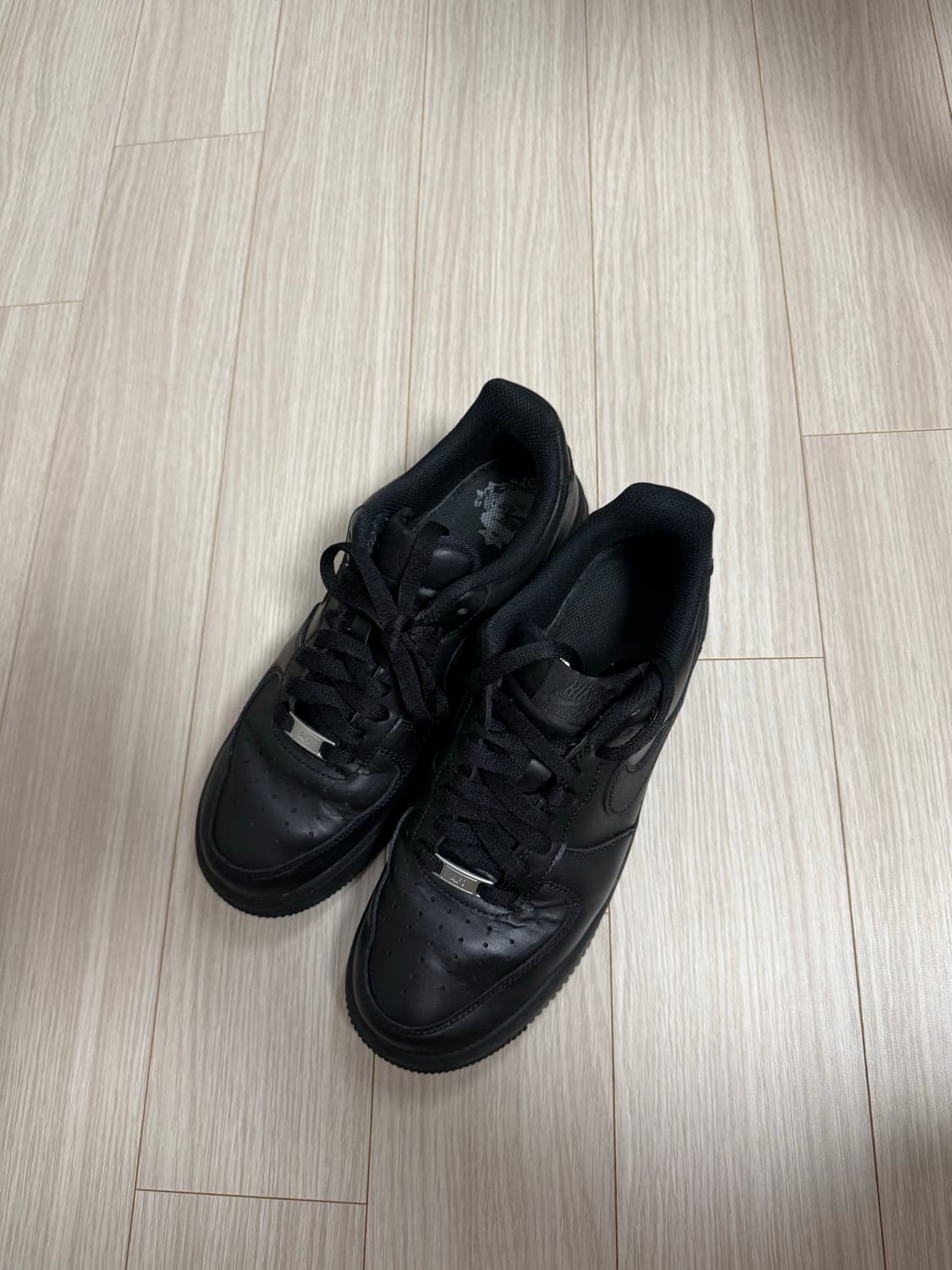 나이키 에어포스 265 검정포스 상품이미지1