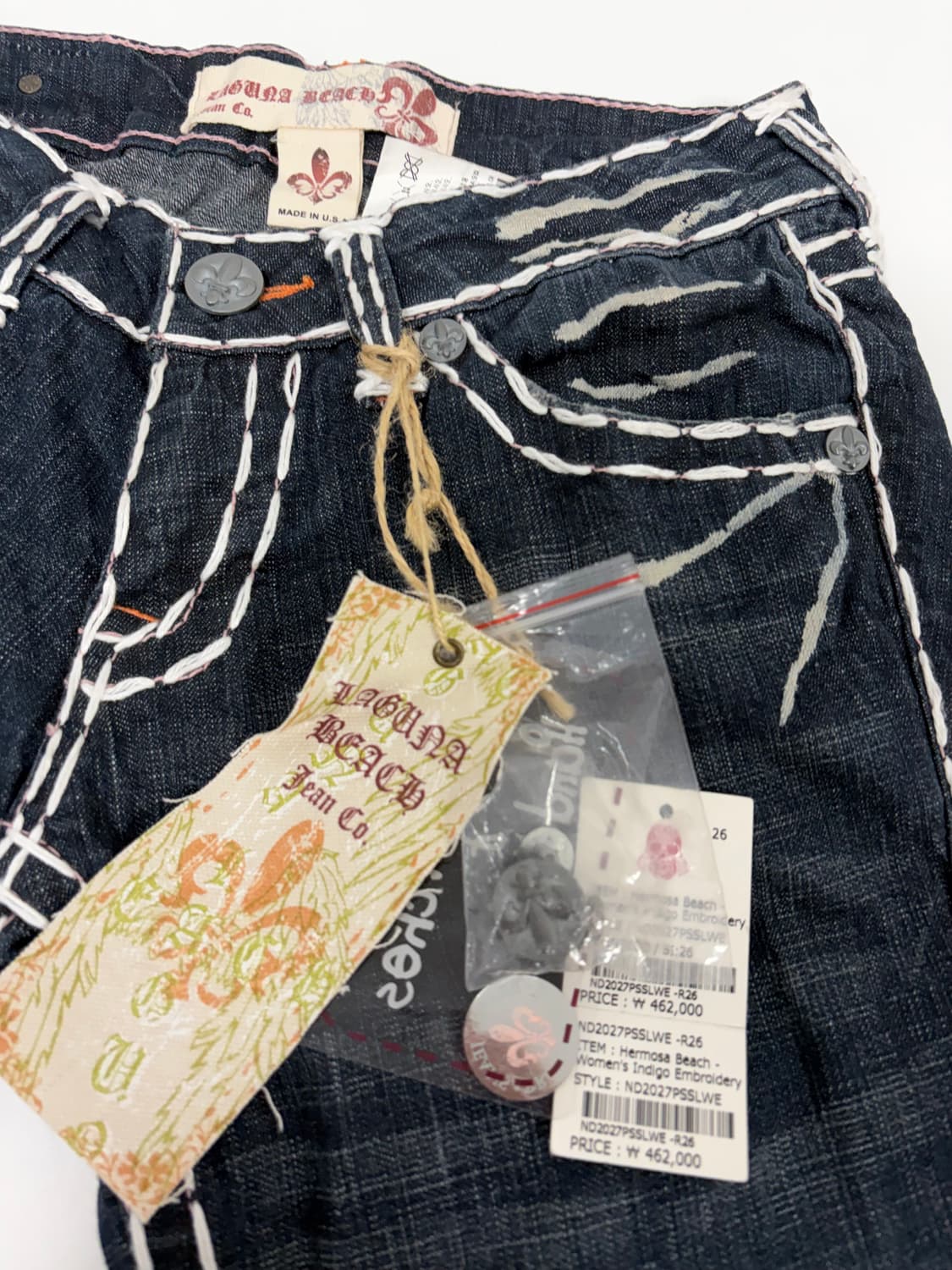[26] 라구나 비치 빈티지 데님 진 상품이미지8