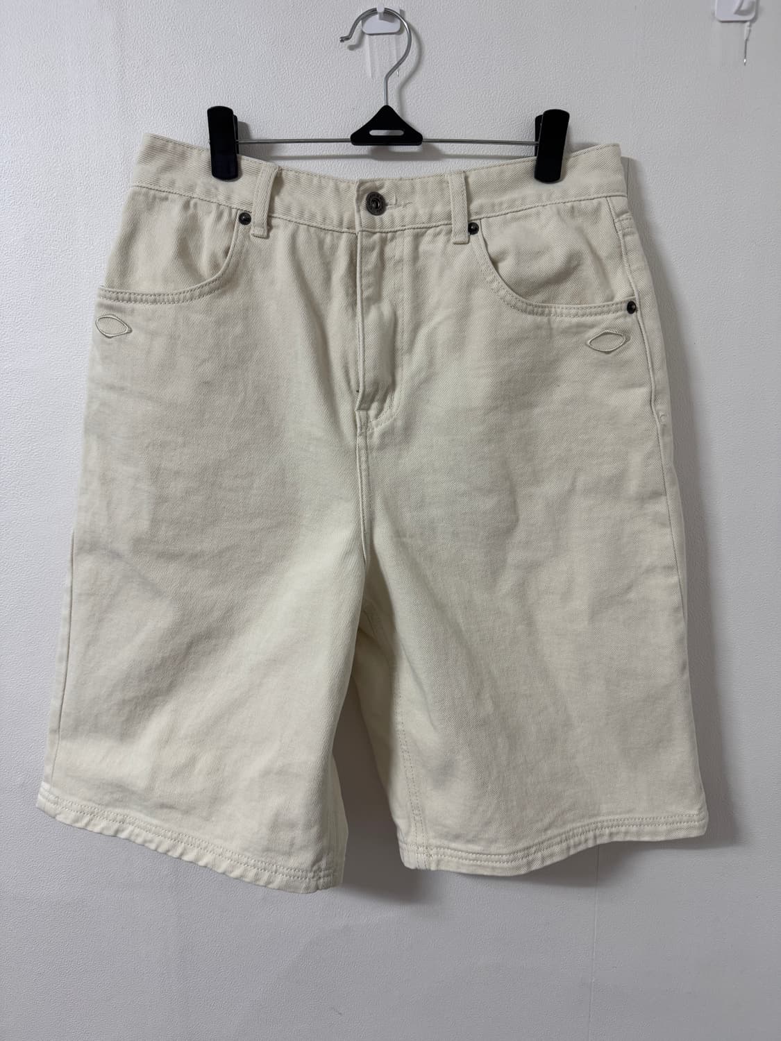 미스치프 버뮤다 크림 팬츠 상품이미지2