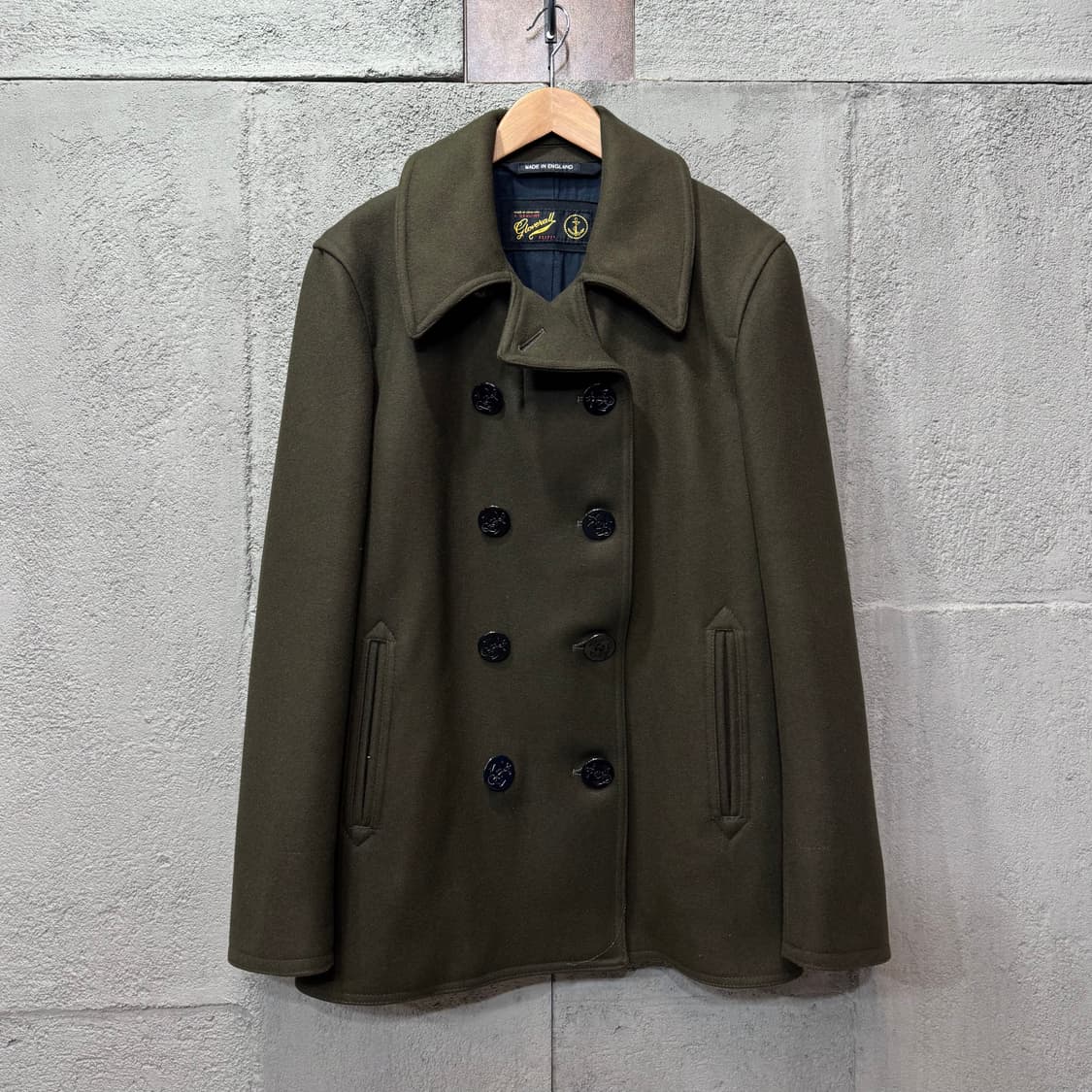 글로버올 리퍼 피코트 made in ENGLAND (L)   상품이미지1