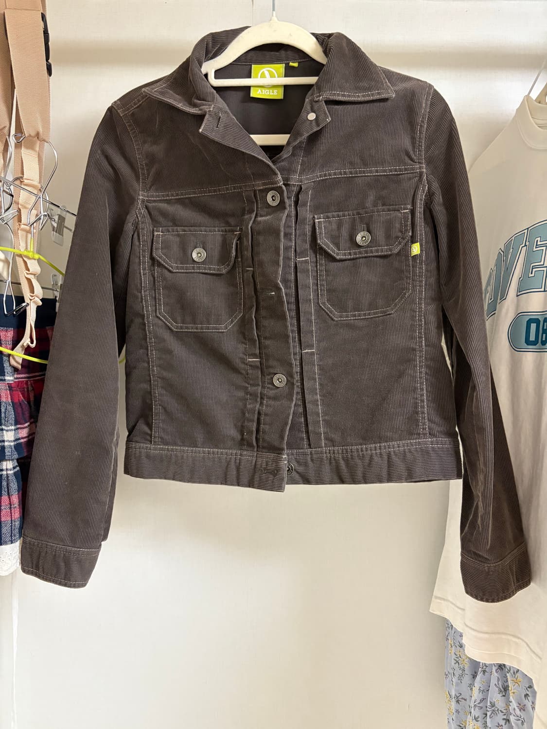 빈티지 골지 자켓 상품이미지1