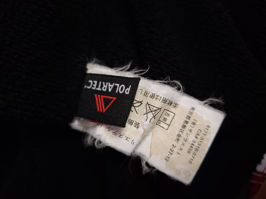 오리지날 아크테릭스 블랙 코버트 하프 집업 플리스 자켓 상품이미지4