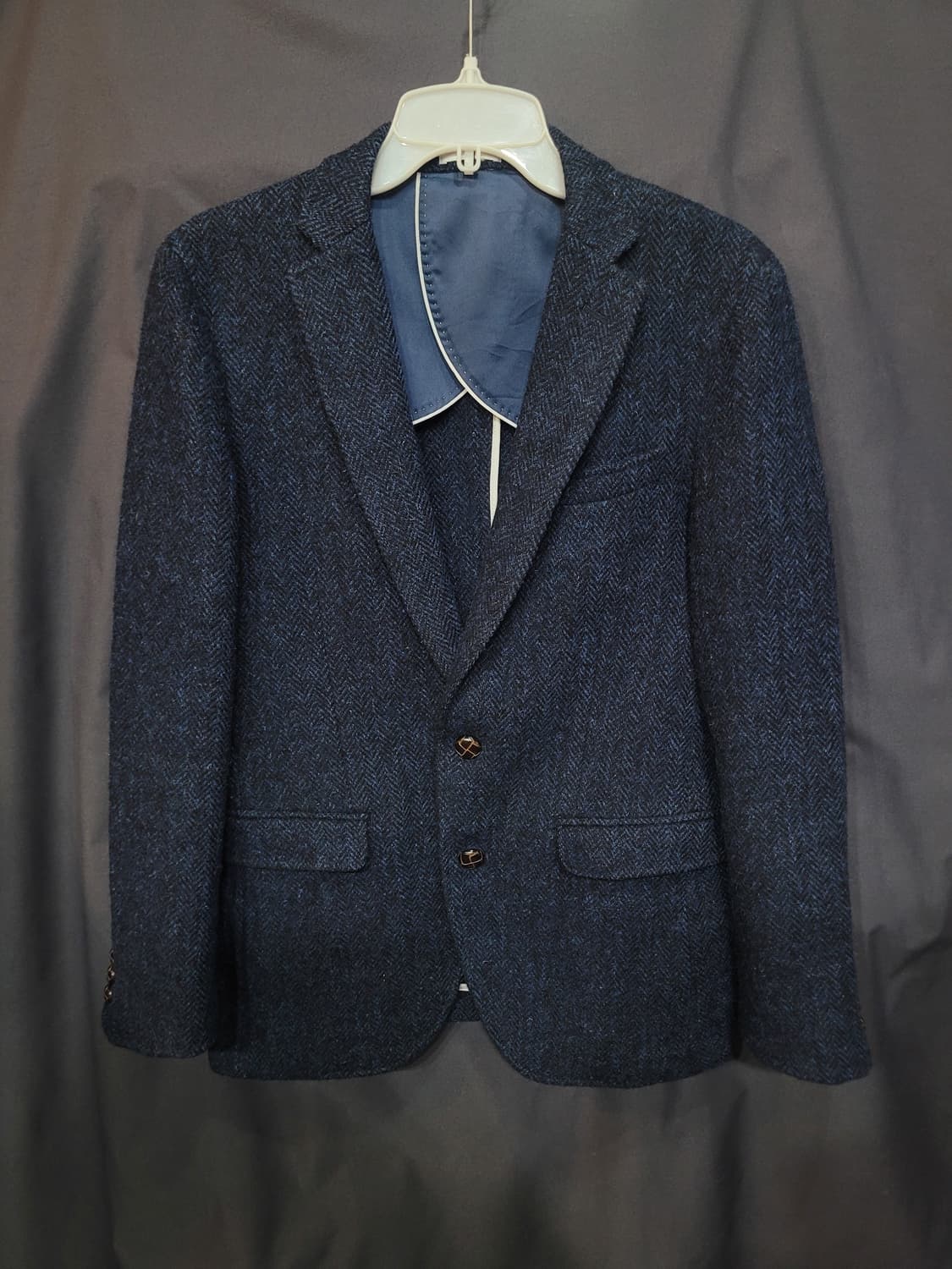 Harris Tweed 해리스 트위드 헤링본 블레이저 울자켓  상품이미지9