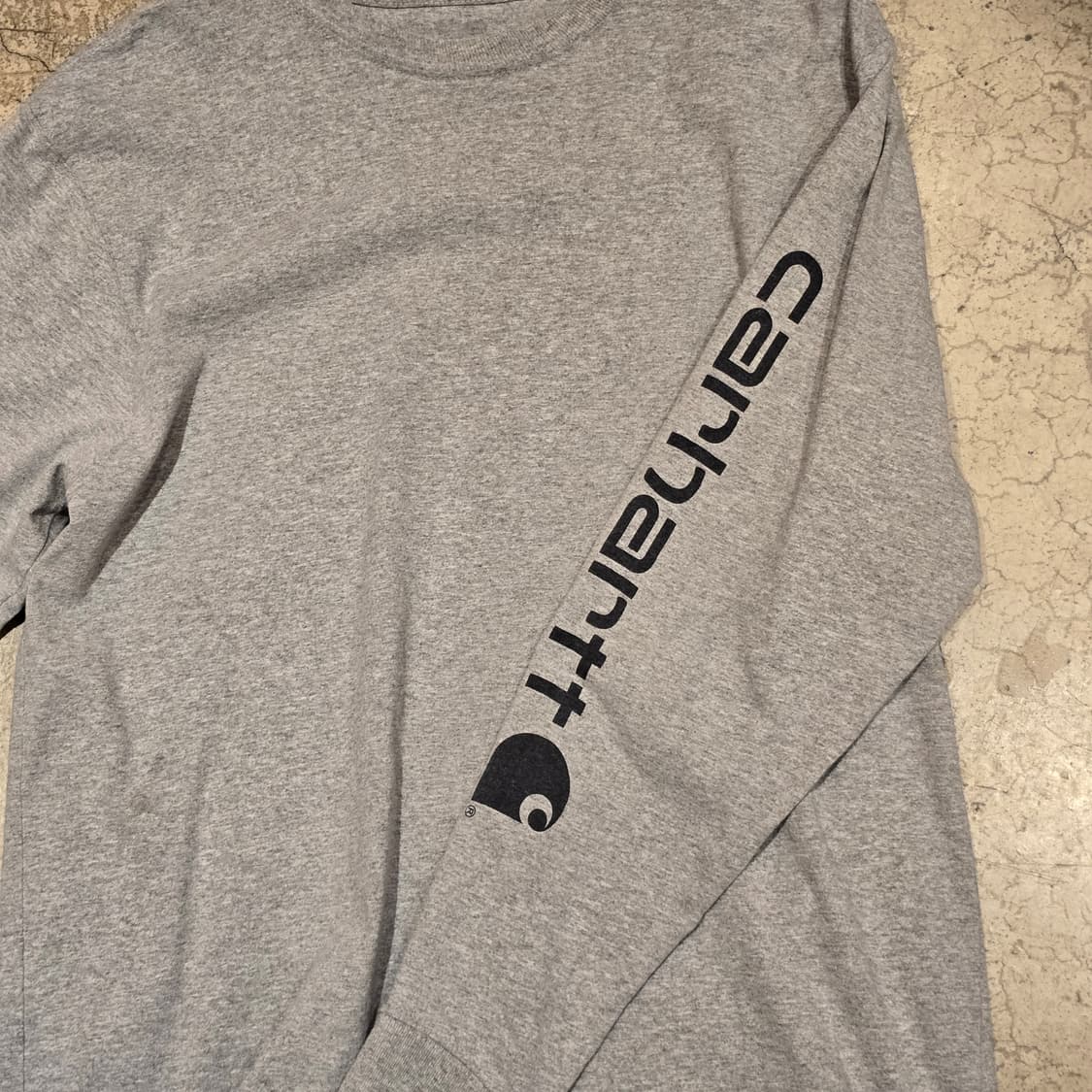 Carhartt 그레이 롱 슬리브 상품이미지3