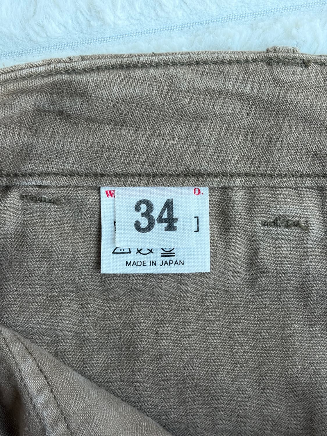 웨어하우스 1086 퍼티그팬츠 상품이미지5