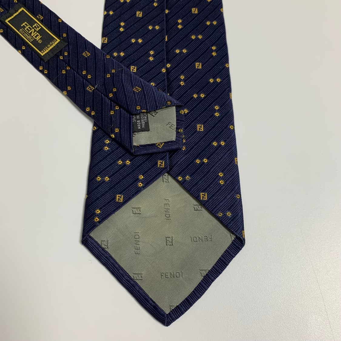 펜디(FENDI) FF모노그램 명품넥타이 이태리 100실크 A+등급 상품이미지6