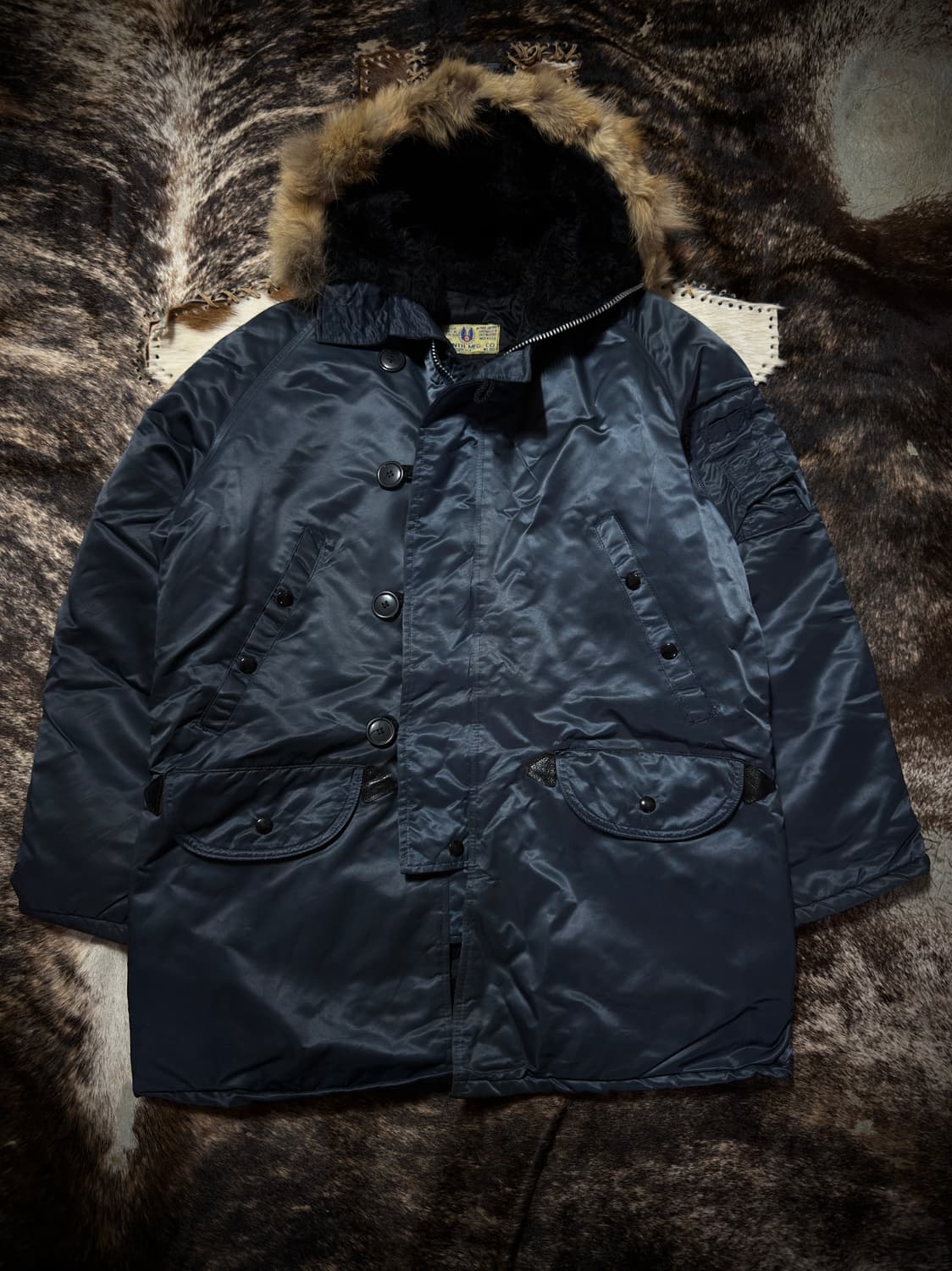 90s USA Corinth N3B Flight parka 상품이미지1