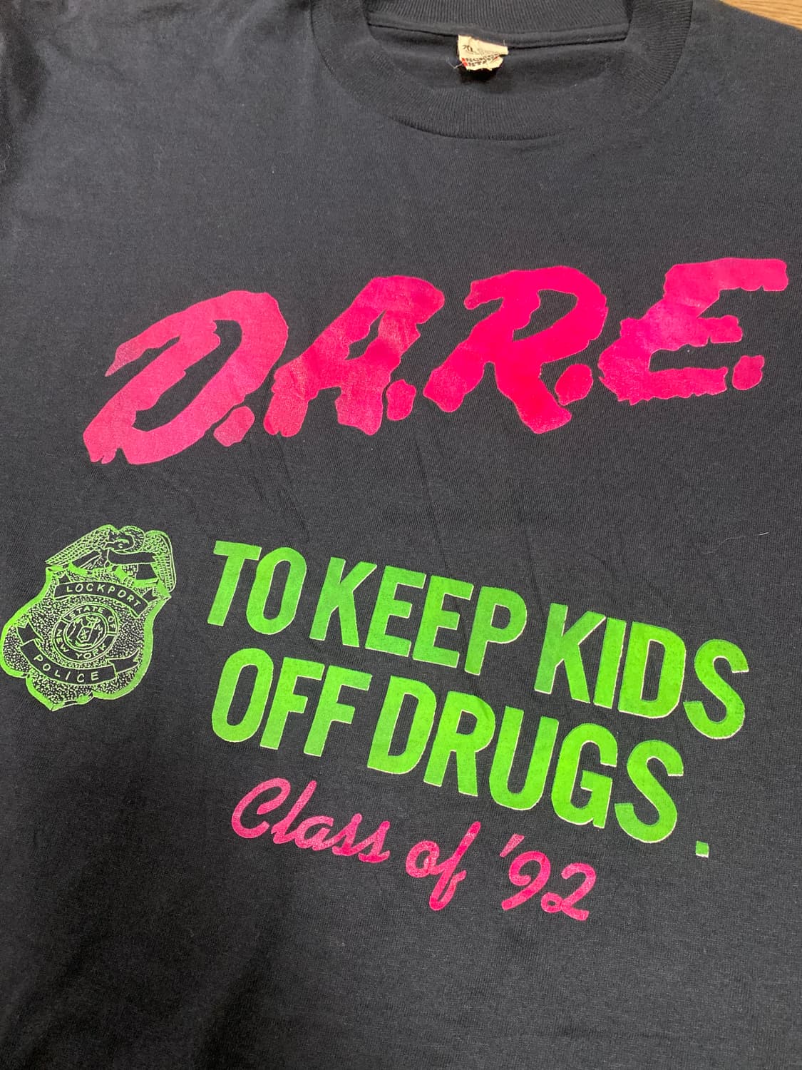 92’s DARE 빈티지 티셔츠 D.A.R.E 상품이미지3