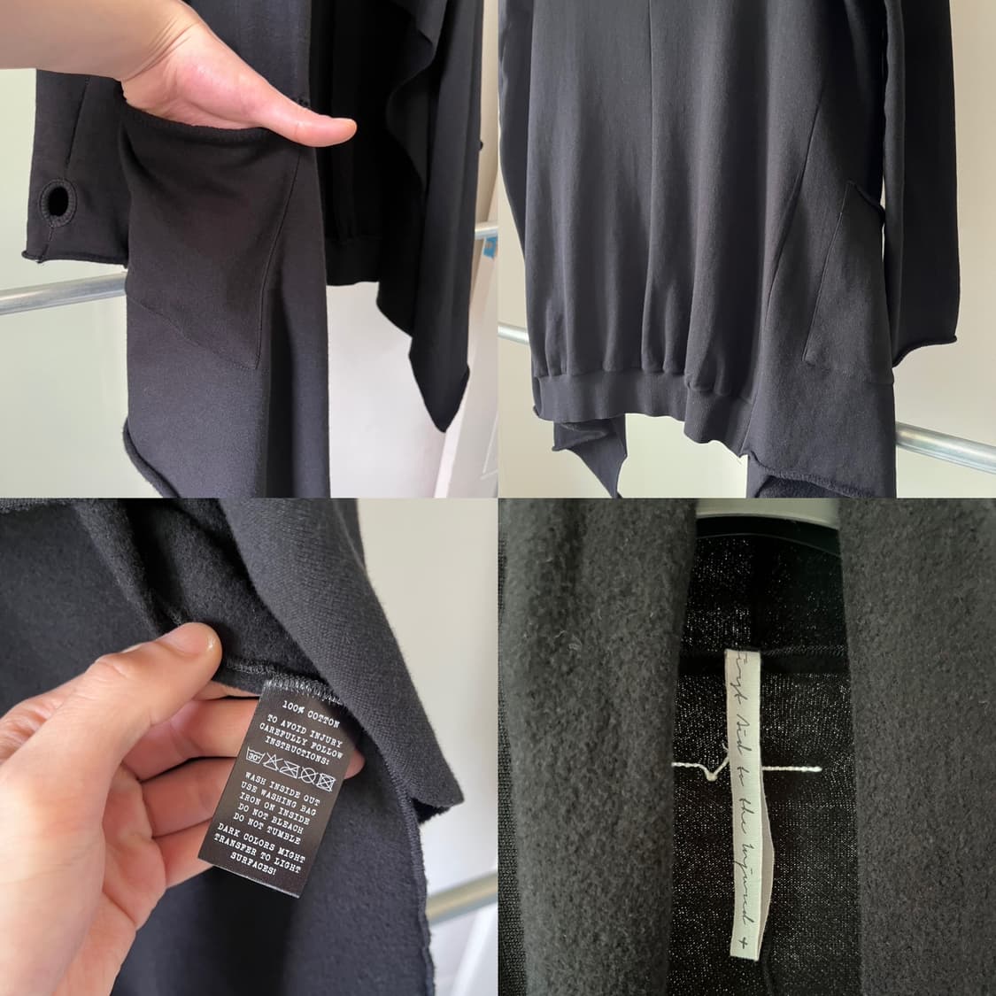 FIRST AID TO THE INJURED DRAPE CARDIGAN 상품이미지10