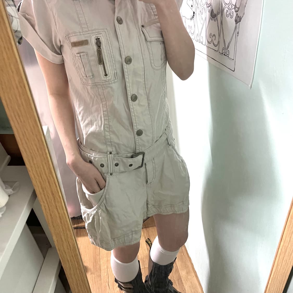 버버리 블루라벨 사파리 점프수트  상품이미지6