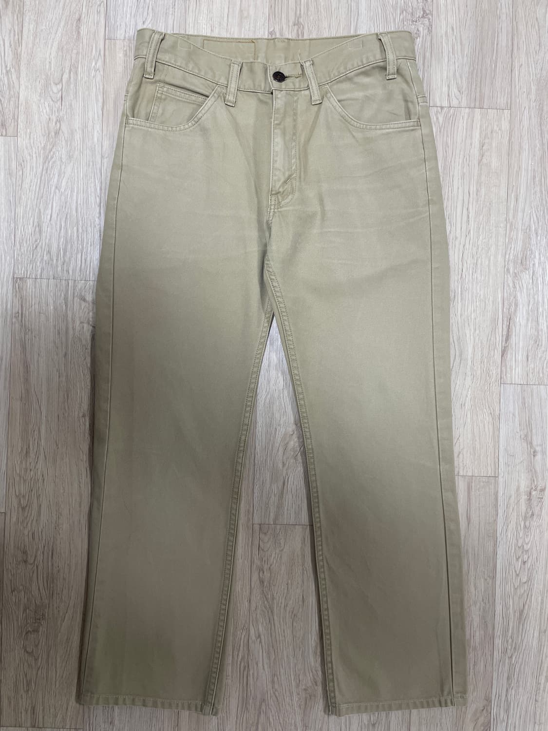 29~30) 00's 리바이스 재팬 519 베드포드 베이지 코튼팬츠 상품이미지2