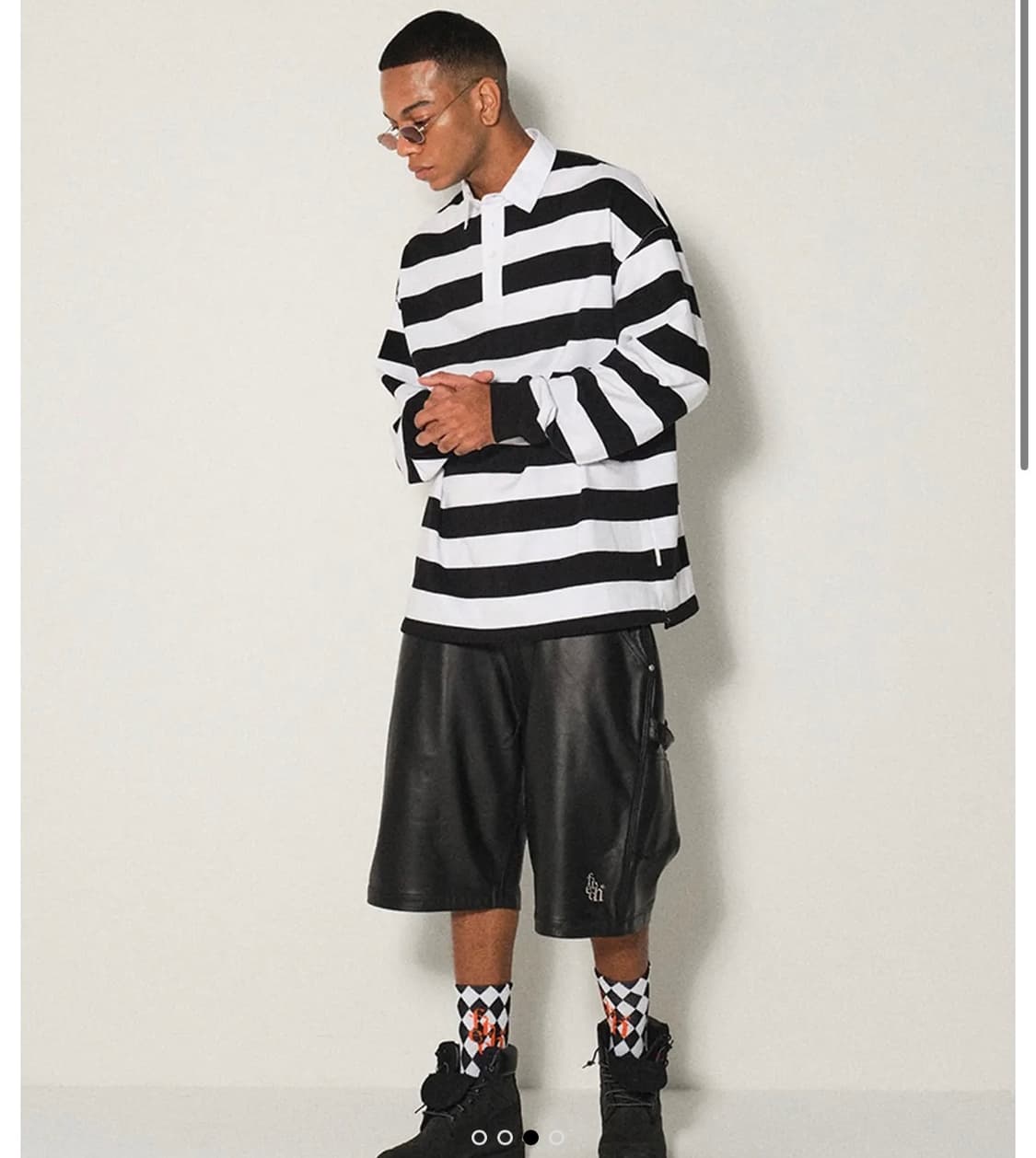 Fetch 페치 럭비셔츠 블랙 상품이미지3