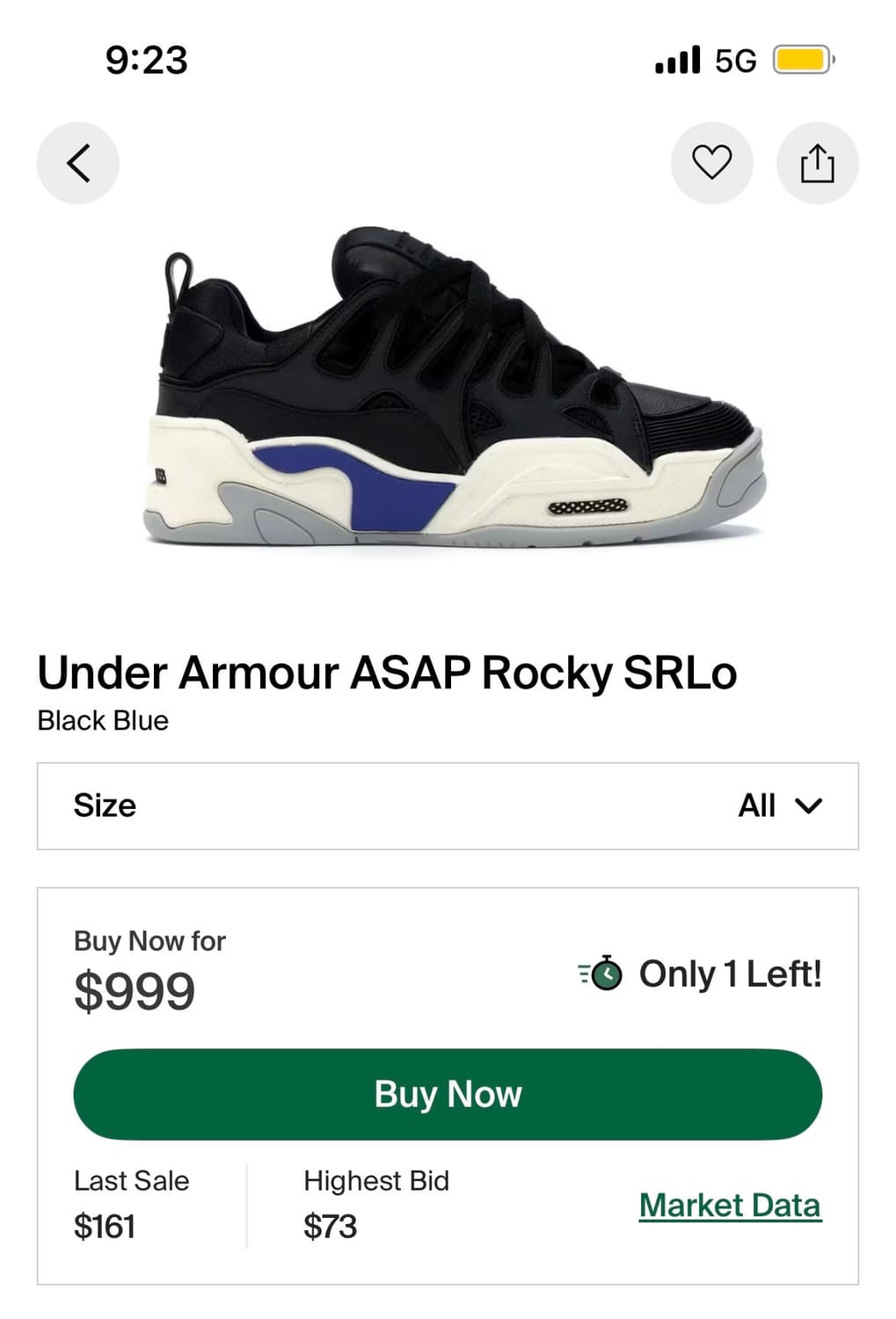 UNDER ARMOUR X ASAP ROCKY 상품이미지1