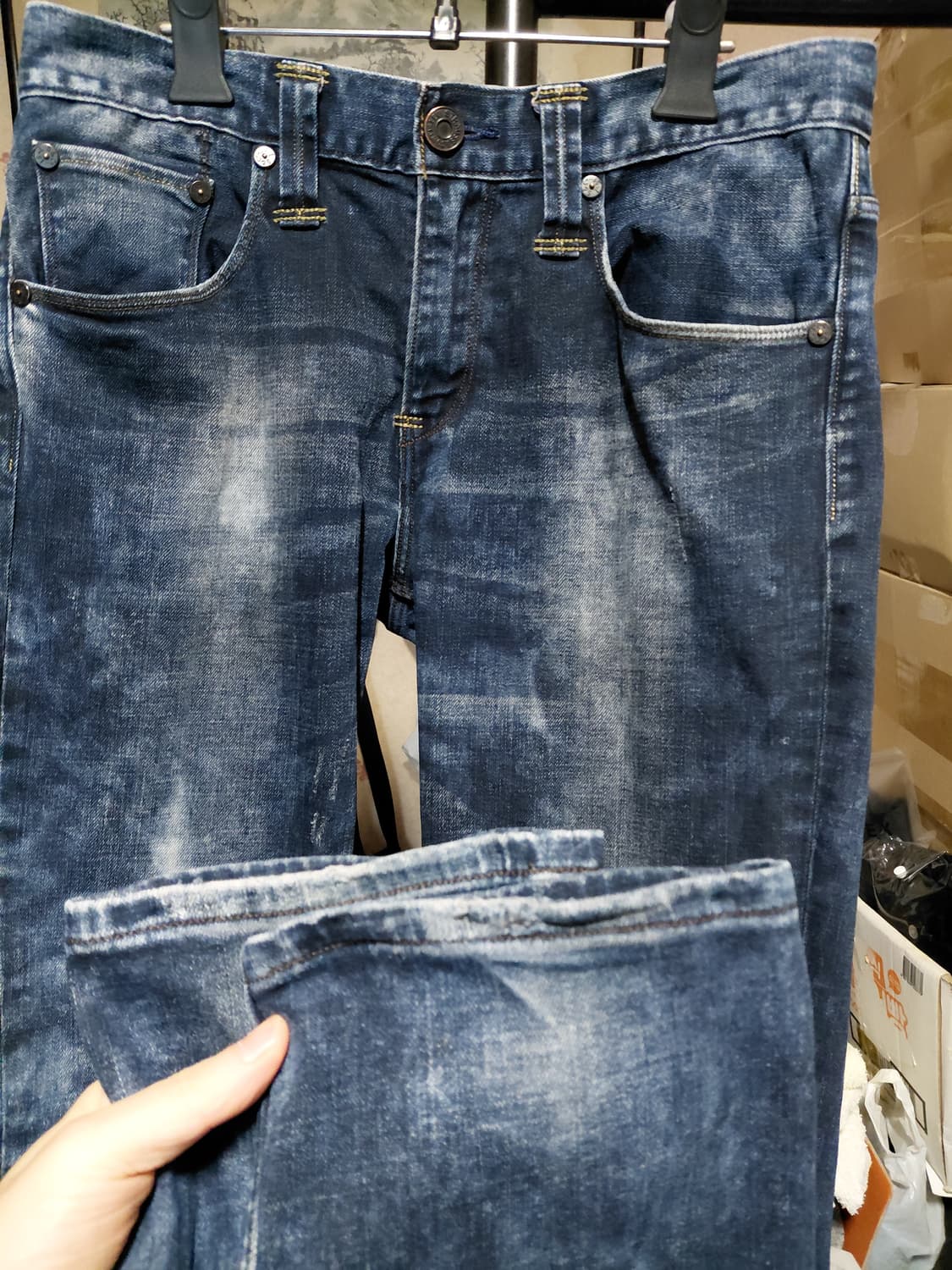 [리바이스]PCL16B 워싱 데님 청바지 32사이즈  상품이미지9