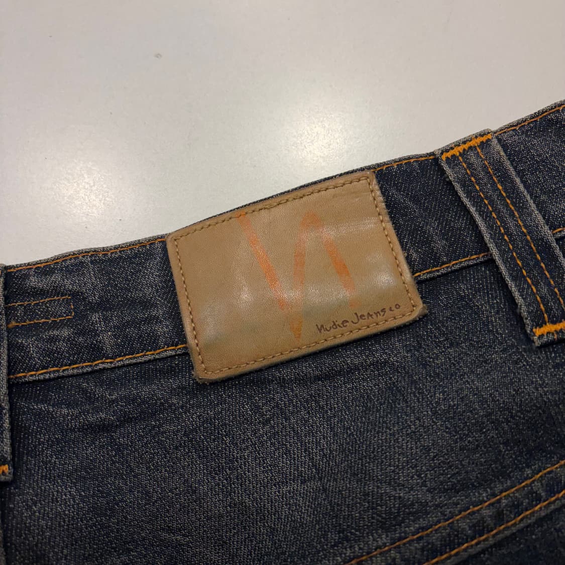 [31x32] 누디진 데미지 디테일 데님 팬츠 청바지 C893 상품이미지4