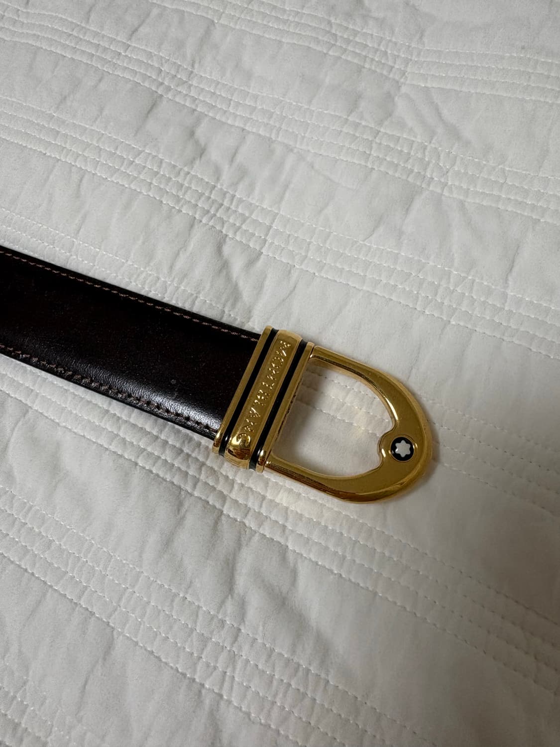 [A급]몽블랑 금장벨트 상품이미지1