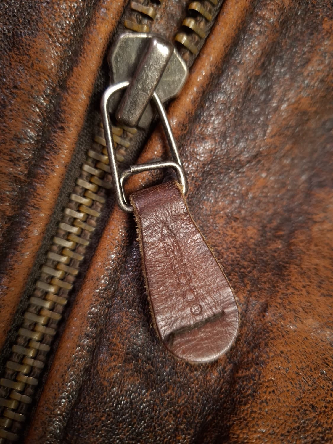 오리지날 90's 아메코 미육군 항공대 리얼레더 항공자켓 상품이미지4