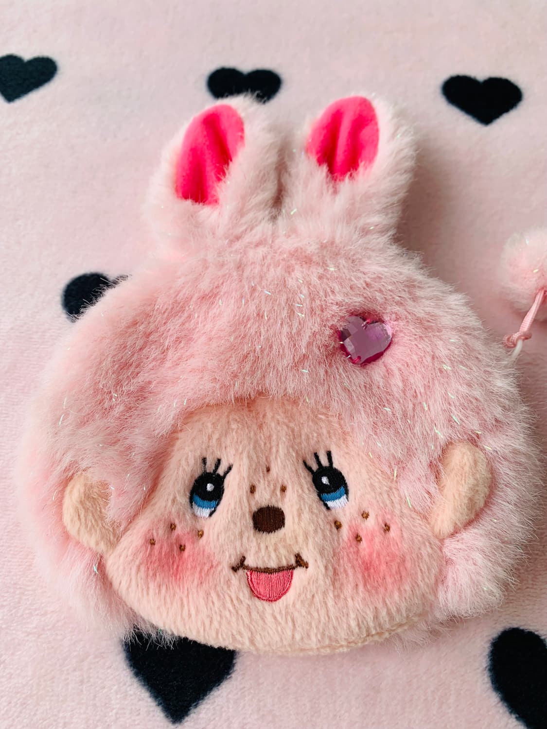 🐰✨고전 글리터 퍼 레빗 파우치 몬치치 상품이미지2