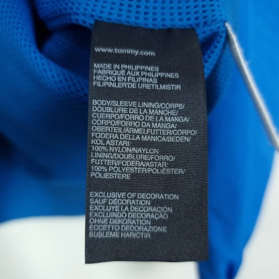 [타미힐피거] 로고 패치 블루종 자켓 M18810 상품이미지9