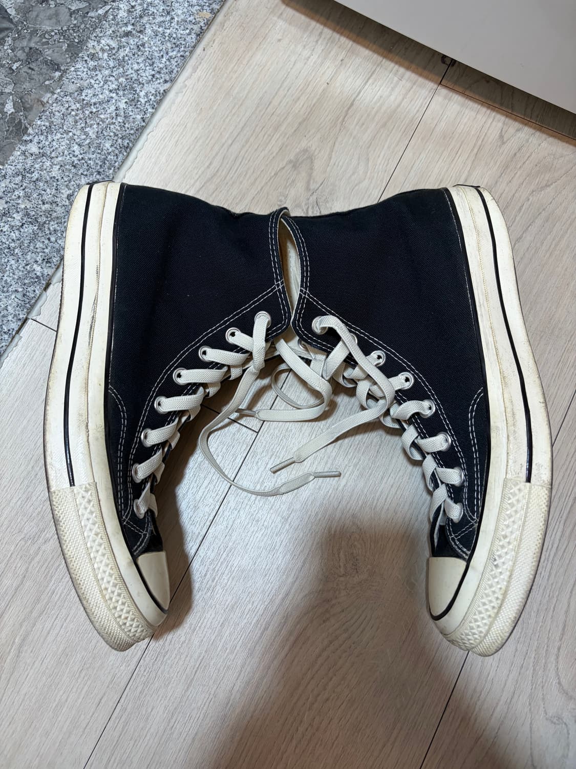 컨버스 척 70 하이 블랙 270 상품이미지3