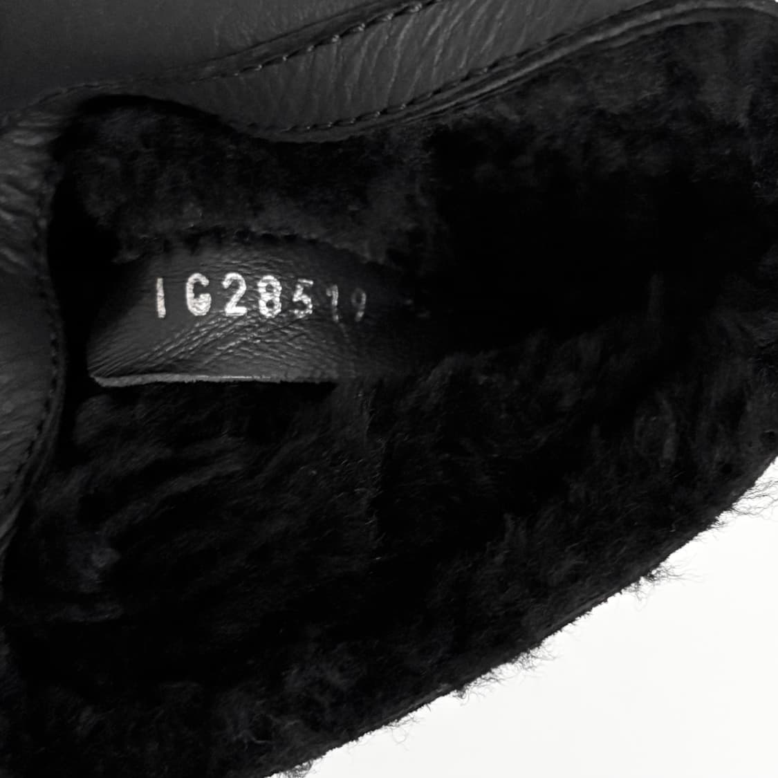 Chanel 샤넬 CC 로고 어그 롱부츠 36 블랙 상품이미지9