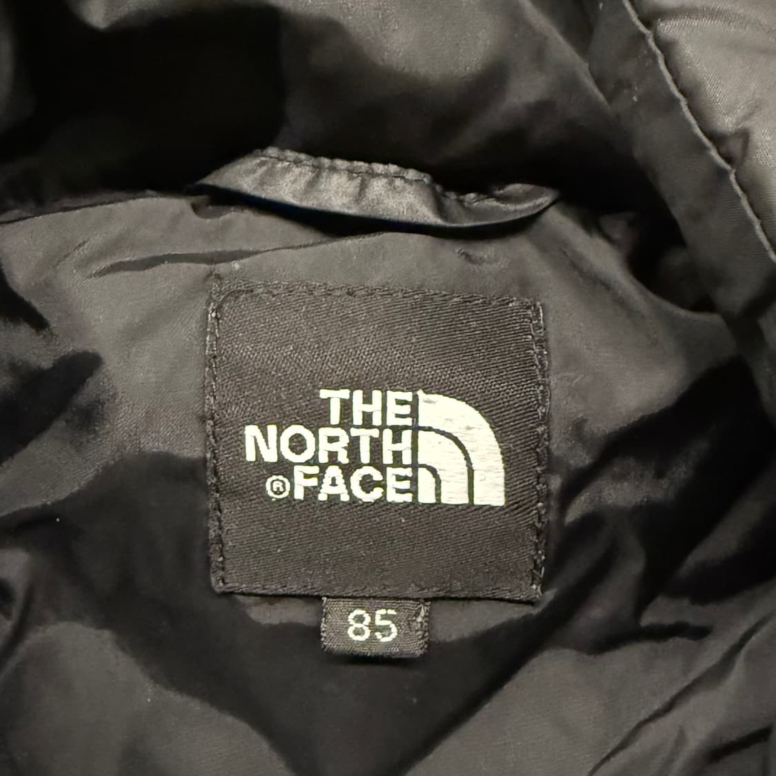 [정품/M] 노스페이스 블랙 패딩 점퍼 b19 상품이미지5