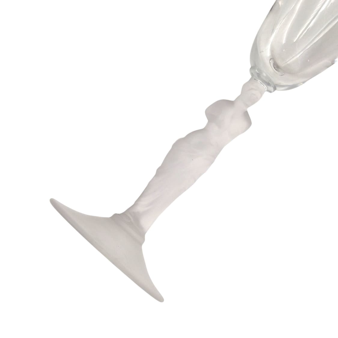 70s 사사키 크리스탈 불투명 비너스 샴페인 잔 1p 상품이미지4