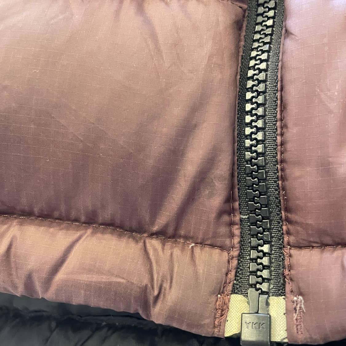 [중고] 노스페이스 800 구스다운 패딩 레드브라운 105 상품이미지5