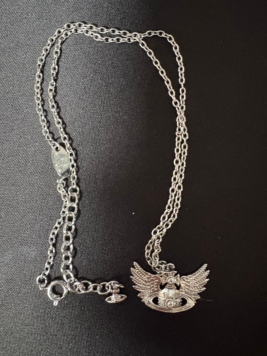 비비안웨스트우드 더블 엔젤 목걸이 상품이미지1