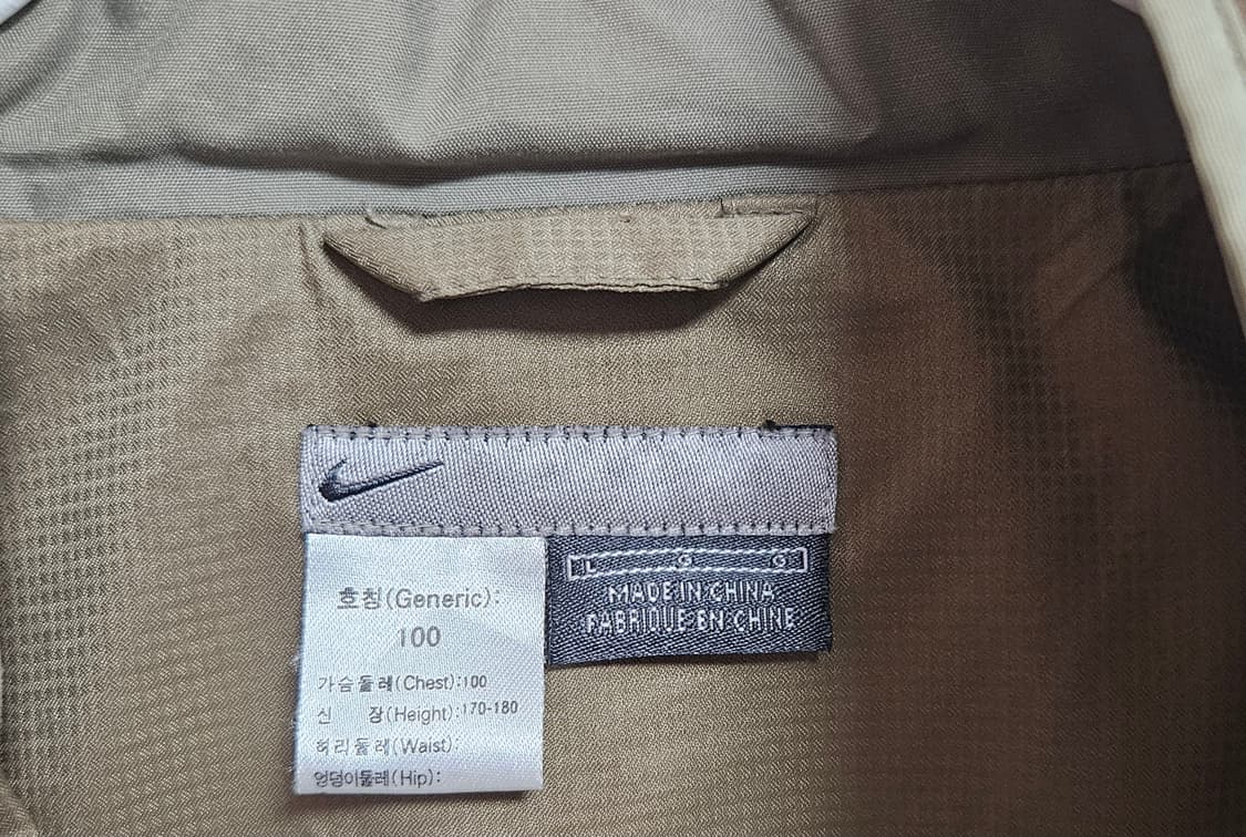 나이키 스누시 00's 라이트브라운 카키 올드스쿨 바람막이L/초코나무숲맛 상품이미지7