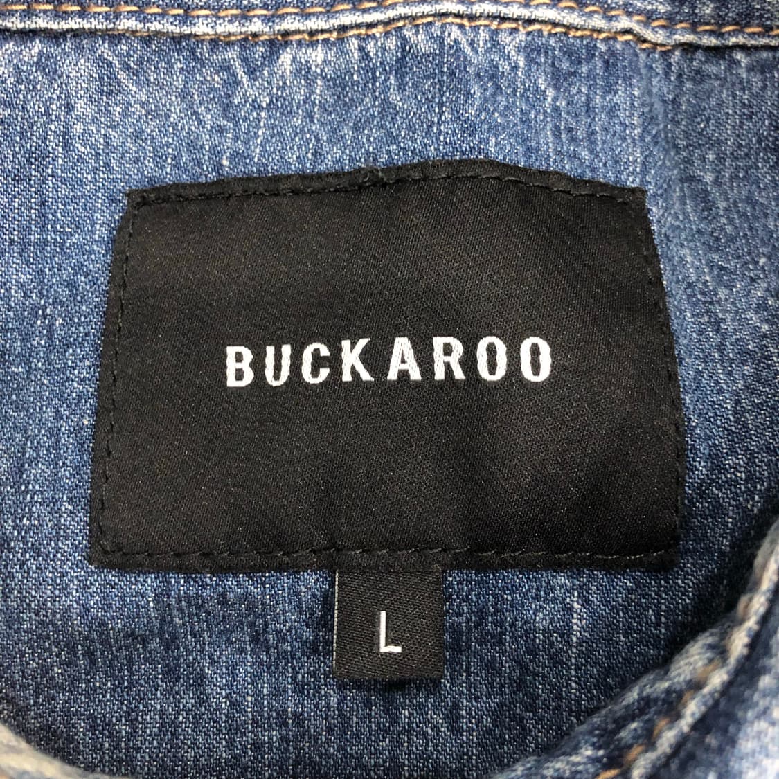 버커루 워시드 데님 셔츠  상품이미지4