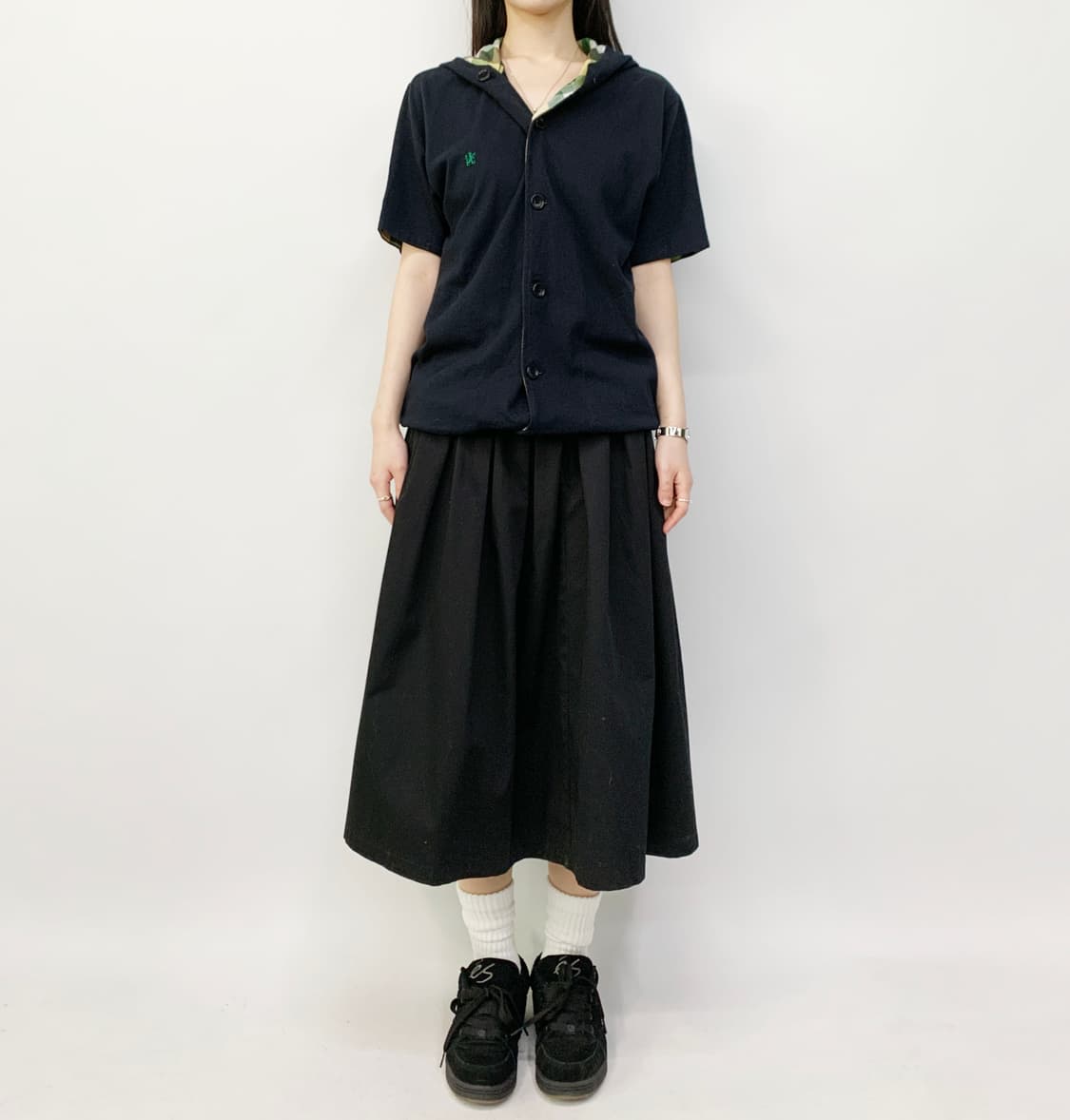  R.NEWBOLD 반팔 후드 가디건 상품이미지1