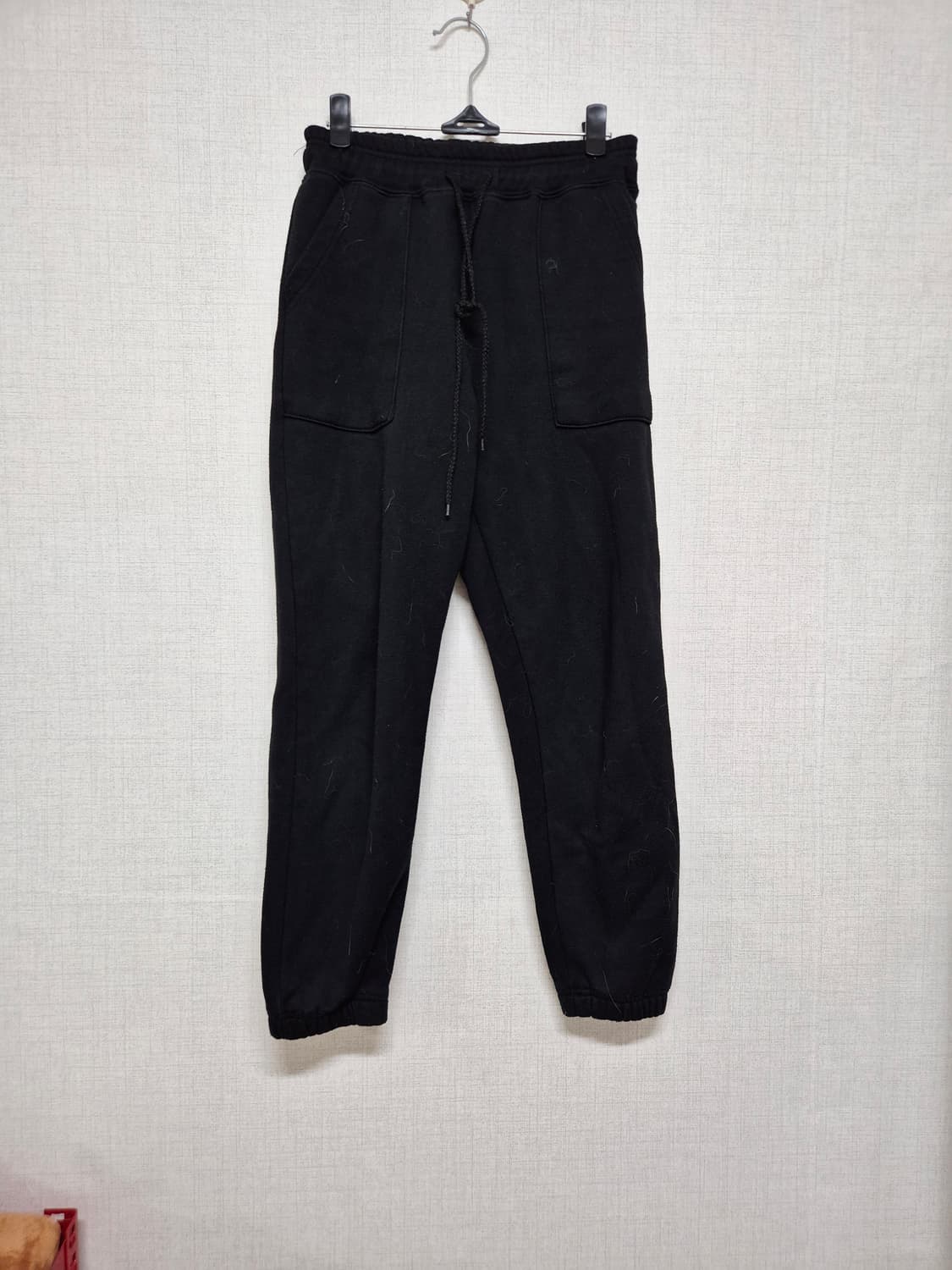 블랙 조거팬츠 상품이미지1