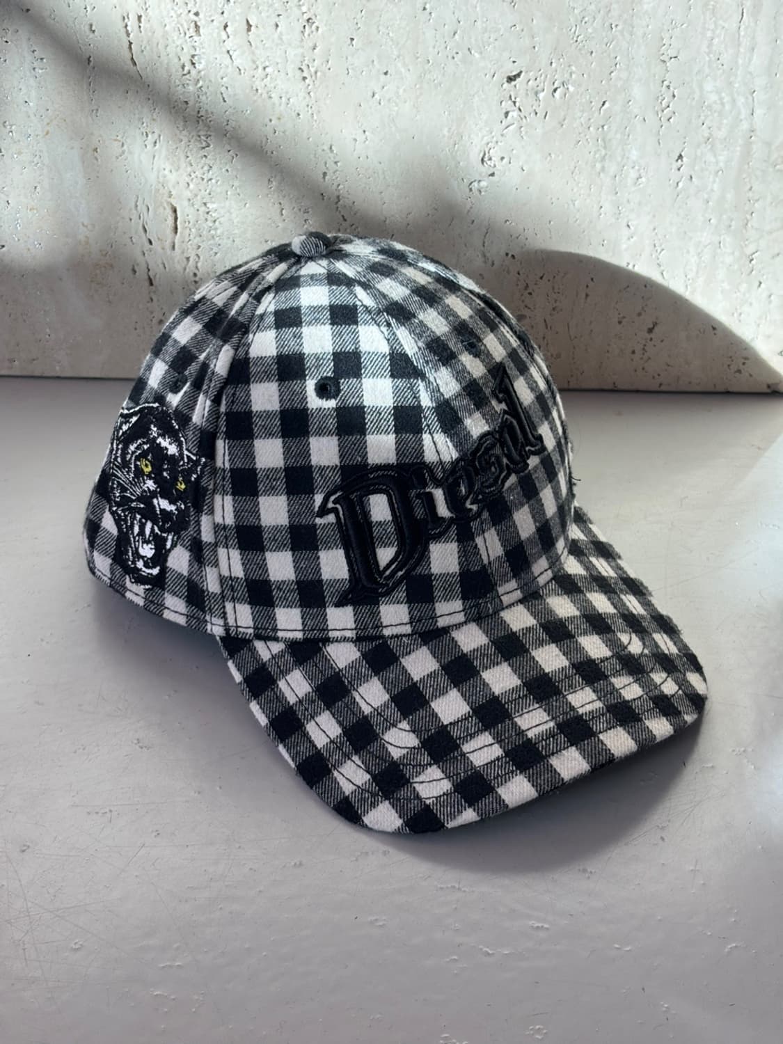 Diesel Check Ball Cap 상품이미지1