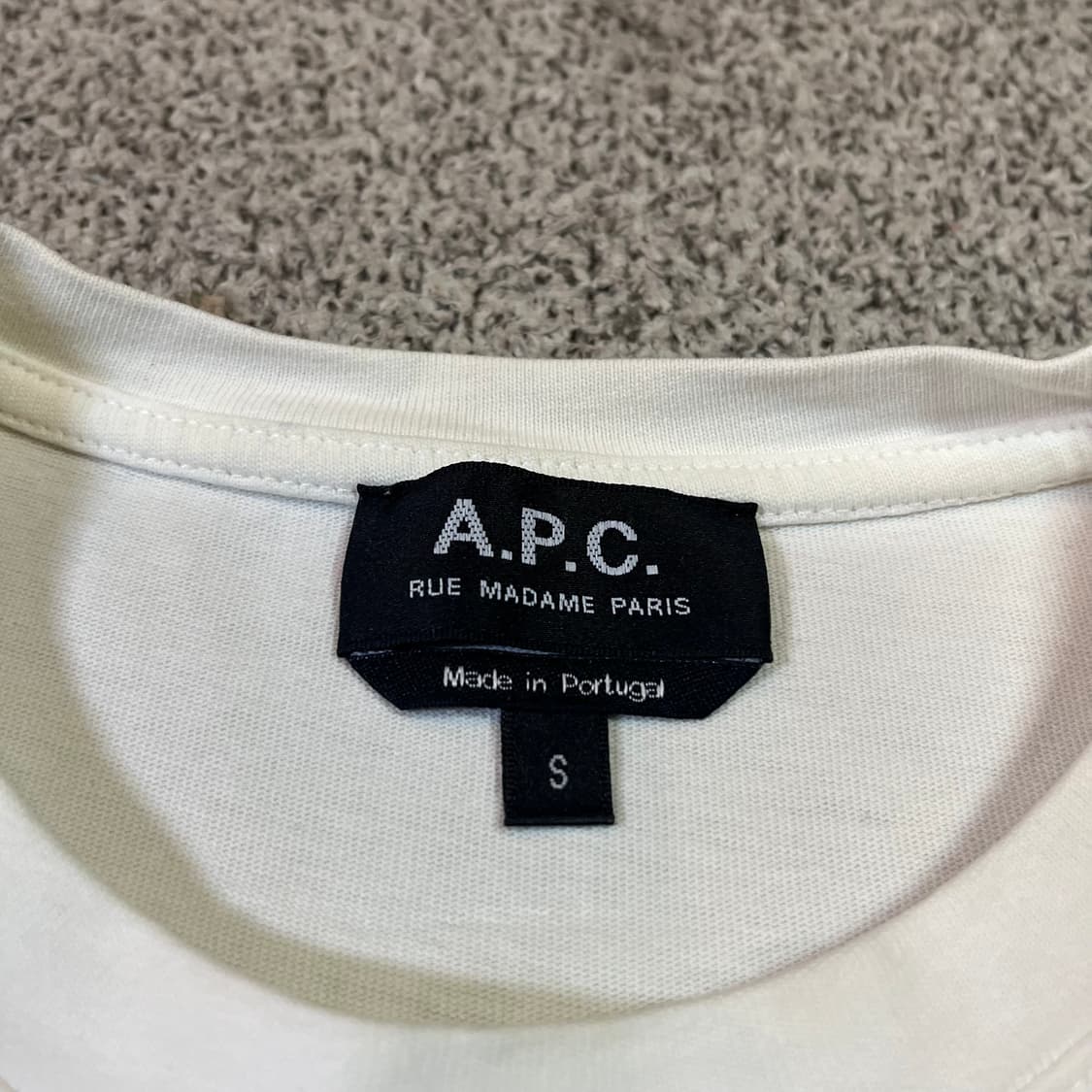 A.P.C. 아페쎄 우먼 반팔 티셔츠 상품이미지3