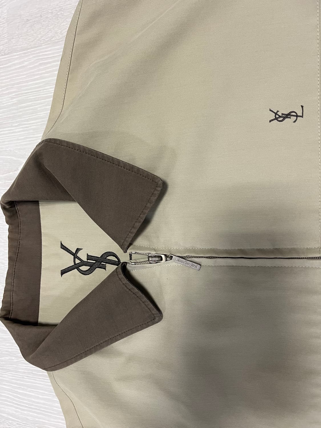 입생로랑 면폴리자켓 105 상품이미지4