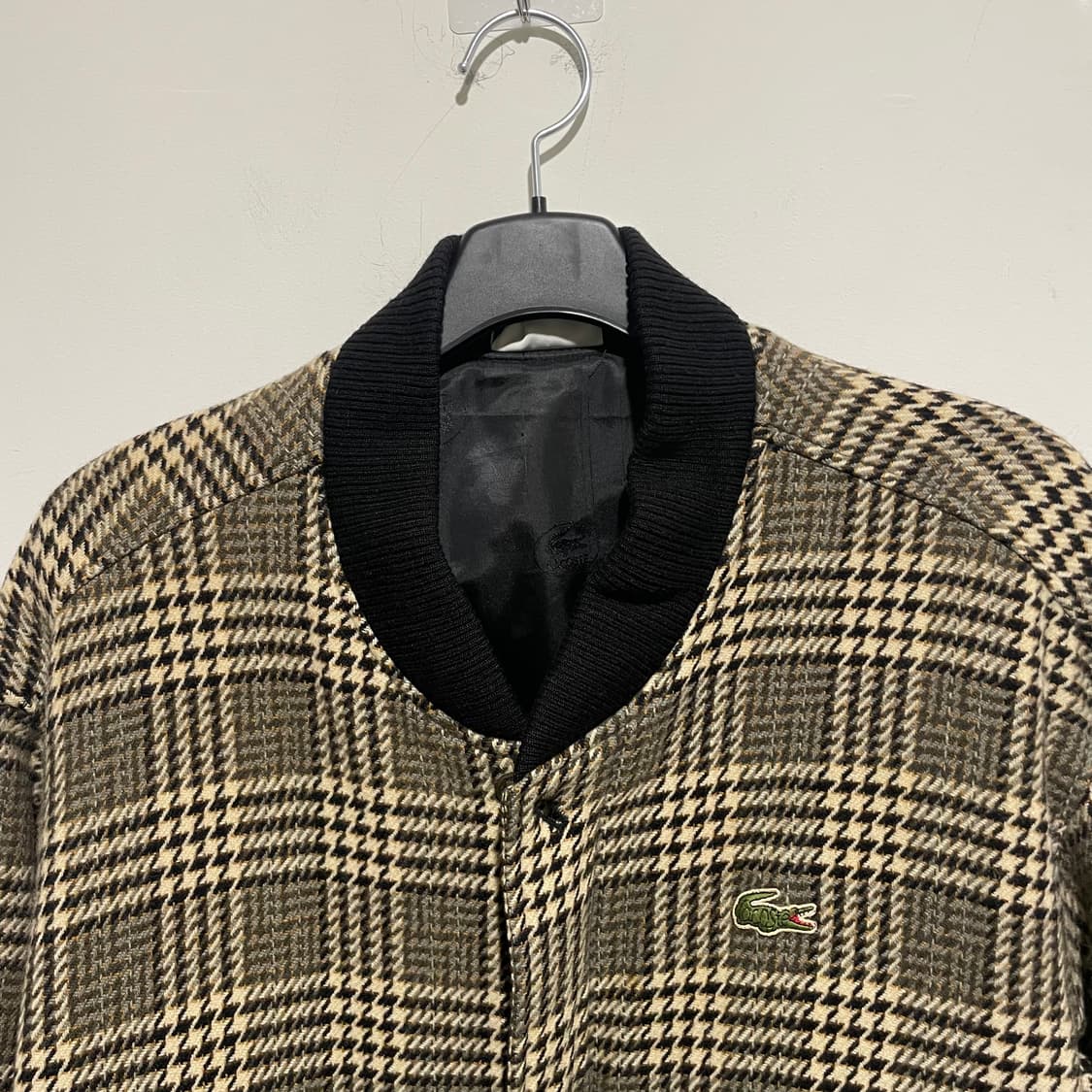 라코스테 울 체크 자켓 상품이미지3