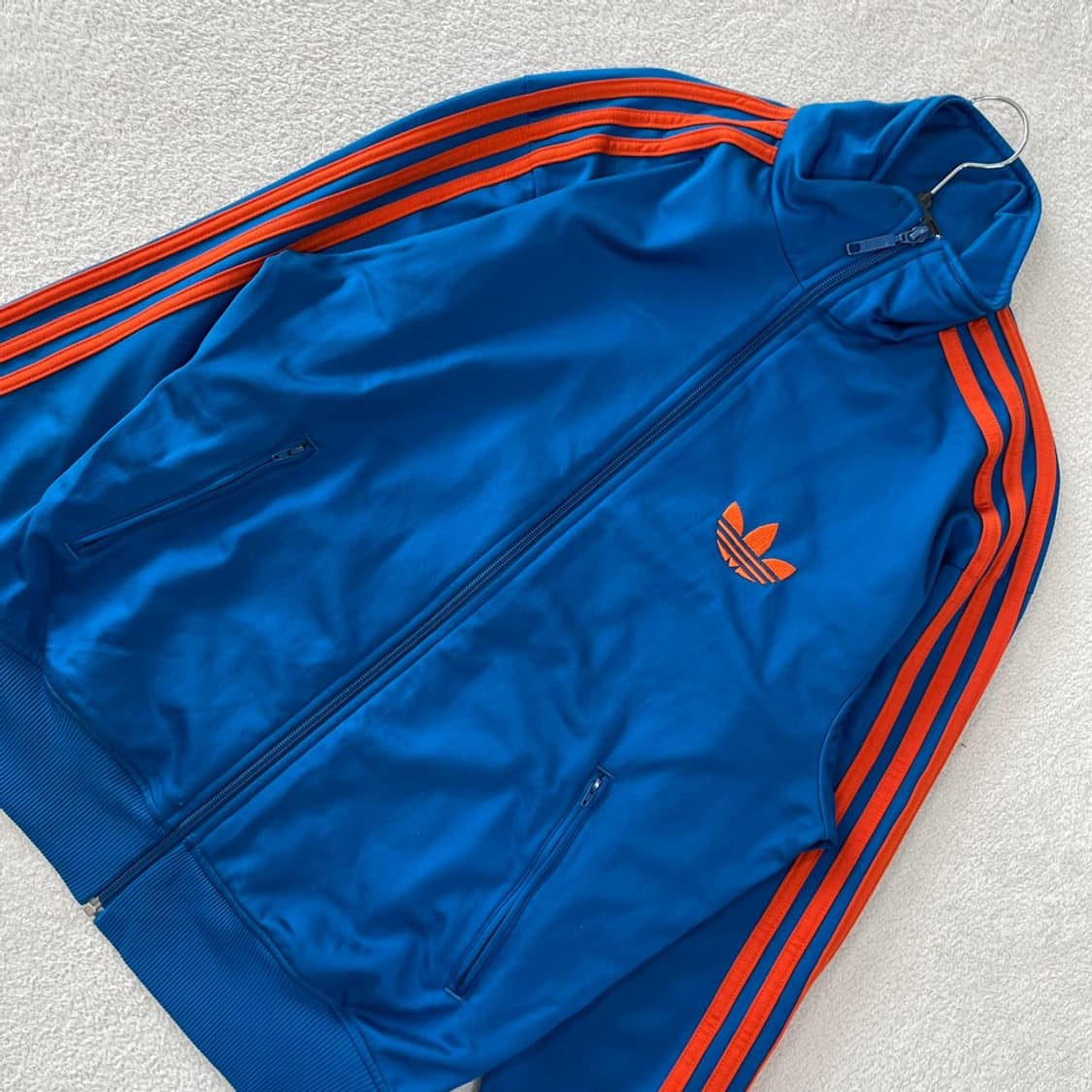 95 아디다스 파이어버드 블루 주황 져지 상품이미지3